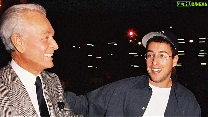 Adam Sandler Instagram - The man. The myth. The best. Such a sweet funny guy to hang out with. Loved talking to him. Loved laughing with him. Loved him kicking the crap out of me. He will be missed by everyone I know! Heartbreaking day. Love to Bob always and his family! Thanks for all you gave us!