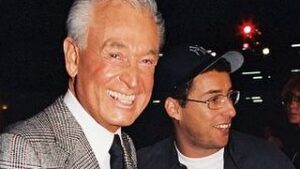 Adam Sandler Instagram - The man. The myth. The best. Such a sweet funny guy to hang out with. Loved talking to him. Loved laughing with him. Loved him kicking the crap out of me. He will be missed by everyone I know! Heartbreaking day. Love to Bob always and his family! Thanks for all you gave us!