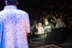 Adam Sandler Instagram - Couldn’t get any better, Cleveland. One of the most rockin’ Wednesdays I’ve ever had. Thank you for all the fun and love @rocketmortgagefieldhouse