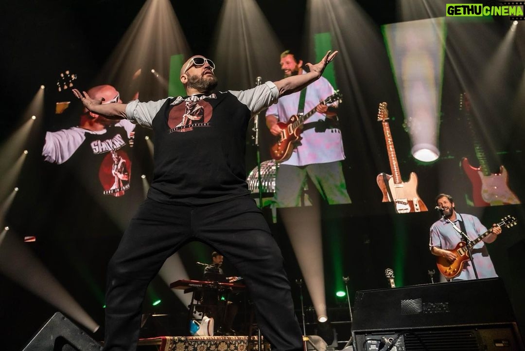 Adam Sandler Instagram - Buffalo. One of the best Sunday nights we could ever have. Thanks for the love. And thanks for the wings @keybankcenter