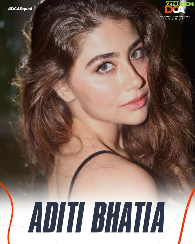 Aditi Bhatia Instagram - After being a child actor and displaying her impressive acting talent in multiple films and shows, @aditi_bhatia4 is all set to captivate audiences in her upcoming releases! We welcome the “IT” girl of social media, who is adored by her lovely fans, to the #DCASquad family!