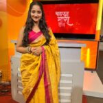 Aditi Dravid Instagram – BTS from @zee24taas #mangalagaur song interview and reel-launch! 
Also, Back to back promotions, events and interviews! So grateful for living this life 🧿 Manifesting every dream, each day! #lovemywork 
.
.
#aditidravid #mangalagaur #songs #lyrics #writer #multitasking #livingallmydreams #workinghardpaysoff #zee24taas #interview #riseandshine 🧿🧿🧿