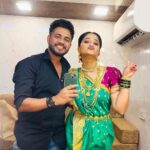 Aditi Dravid Instagram – Planet Marathi Film and OTT award 2023 
#TeamNanu #Sunmarathi @sunmarathi 
#WithFav @aditi_vinayak_dravid 
#positivevibes