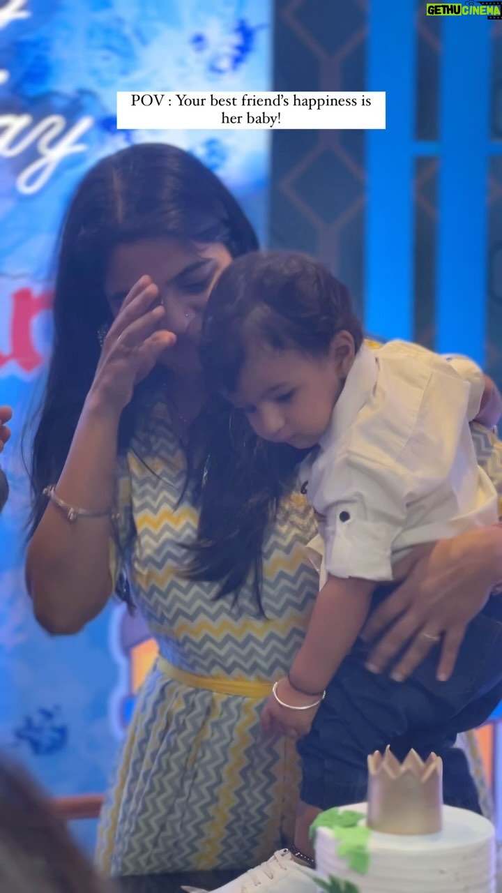 Aditi Dravid Instagram - Still feels like Mallu turned one, yesterday! Can’t believe he is a year older now! Happy birthday mallu baby! @anuja_c.k it gives me incredible happiness to see you,living your best life as a mother! I love you and you know that!🧿🩵