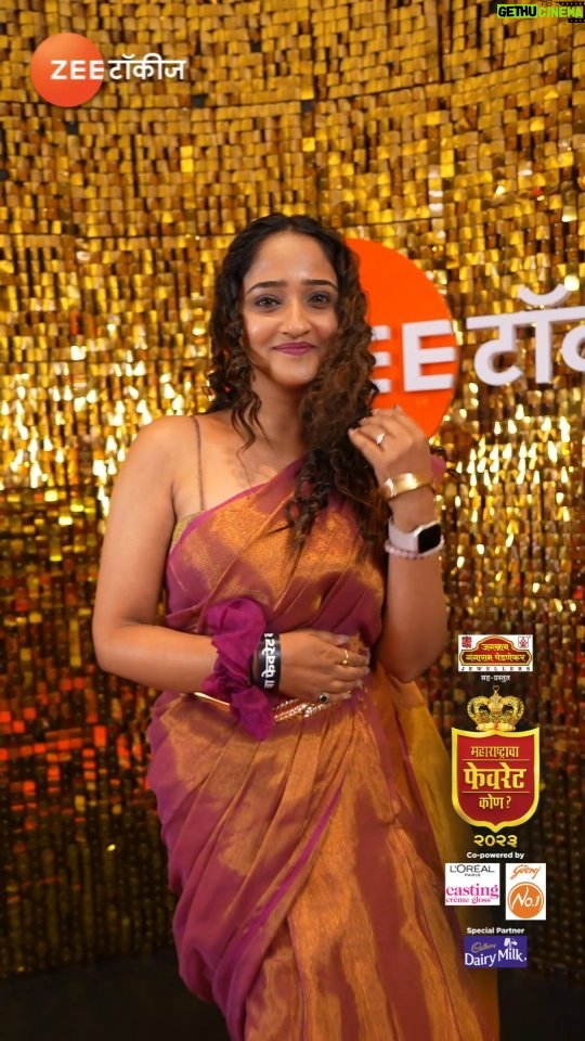 Aditi Dravid Instagram - अदितीच्या सौंदर्याने रेड कार्पेटवर आणला ग्लॅमरचा तडका 🤗 पाहा 'महाराष्ट्राचा फेवरेट कोण? 2023', रविवार दि. 18 फेब्रुवारी, संध्याकाळी 7 वाजता, फक्त झी टॉकीज वर 😍 #ZeeTalkies #MFK2023 #GlamReels #AditiDravid