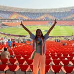 Aditi Dravid Instagram - 💔🇮🇳 So close, yet so far! #teamindia #forever Narendra Modi Stadium - Ahmedabad