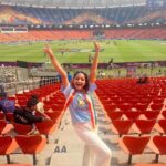 Aditi Dravid Instagram - 💔🇮🇳 So close, yet so far! #teamindia #forever Narendra Modi Stadium - Ahmedabad