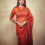 Aditi Rao Hydari Instagram – 🧡
@raw_mango 
@sanamratansi 
@amrapalijewels 
@shraddhamishra8 
@kiransaphotography 
Thank you for the honour @galattadotcom 
Thank you for the love… 🧡