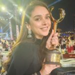 Aditi Rao Hydari Instagram - Thank you @diafaofficial for the honour and for the love. ❤️🥰👑 Wearing my dearest @manishmalhotra05 Styled by @sanamratansi Hair @laloge_uae @reemabousamra Jewellry @amrapalijewels