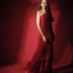 Aditi Rao Hydari Instagram - Because red is eternal @sabyasachiofficial @sabyasachijewellery 📸 @abhivermaa Managed by @arhconnect