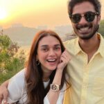 Aditi Rao Hydari Instagram - Keeping me on a tight leash cause what would they do without me 😜 happy Rakshabandhan 🥰 Ps- oh also, when they trouble you sit on them 🤷🏻‍♀️