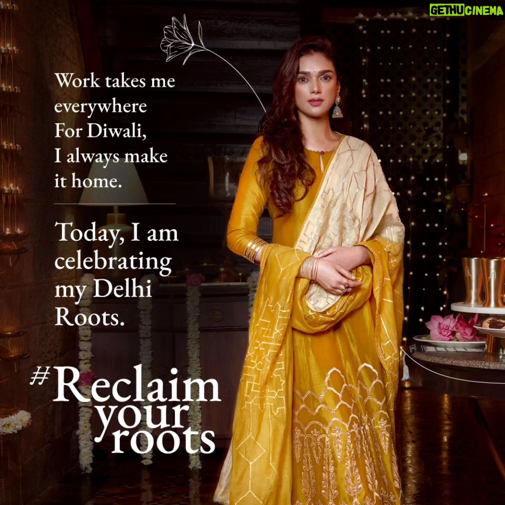 Aditi Rao Hydari Instagram - Home isn’t always where you took your first steps. Rather, it’s all the places that form your roots. Let’s celebrate & reclaim them with Jaypore’s collection of ethnic wear, jewelry, home furnishings & accessories. Come #ReclaimYourRoots with Jaypore Click the link in bio and then click on the same link to explore our festive collections with diverse Indian roots. #Jaypore #jayporelove #JayporeExplores #aditirao #aditiraohydari #indianartist #indiancrafts #CulturalCelebration #ReclaimYourRoots #FestiveGlow #diwali #FestiveFashion #festivewear #FestiveVibes #indianculture #handcrafted #Explorepage #explore