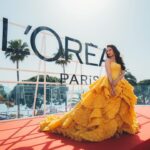 Aditi Rao Hydari Instagram - 🧚‍♀️ #walkyourworth #cannes2023 @lorealparis @festivaldecannes @michaelcinco5 @katmaconie @mamour_paris @shopanatina @sanamratansi @miteshrajani