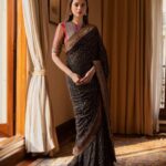 Aditi Rao Hydari Instagram - Noir in colour ✨ For @kiff__official Top to toe @sabyasachiofficial ❤️ @sanamratansi @shraddhamishra8 @arhconnect @manav_angelo_kashyap @amitabhbachpan