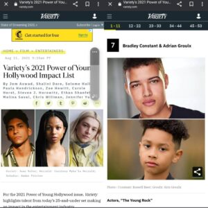 Adrian Groulx Instagram - This is sooo cool, I am so honored to be on this list and I had a GREAT interview with the writer.  Huge congrats to @bradleyconstant and his amazing work also!