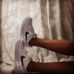 Adrian Groulx Instagram - Absaloutly in LOVE with these air force 1's there so comfy look 🔥 and are overall amazing, words cant explain how perfect these shoes are ❤️😁