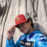 Adrian Groulx Instagram - Thank you @mightyexpressofficial for the awesome had! This show is great! And I am so honored to play the role of Jaden!