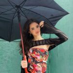 Adriana Camposano Instagram - rainy New York, New York