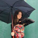 Adriana Camposano Instagram - rainy New York, New York