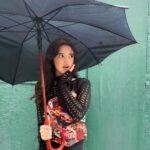 Adriana Camposano Instagram - rainy New York, New York