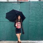 Adriana Camposano Instagram - rainy New York, New York