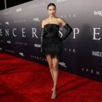 Adriana Lima Instagram - 👑 Last night bringing my Queen status to life 👑. Grateful for everyone that made this possible: @spencer_movie Dress: @MichaelCostello Earrings: @Chopard Shoes: @GianvitoRossi HMU: @glamsquad Hair: @hairbyamandafeauto MakeUp: @briana_hurley Photos: @MichaelCostello (first picture) @asussmanphoto @gettyentertainment( please send better resolution photos next time! 🤪) Los Angeles, California