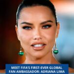 Adriana Lima Instagram - Introducing the first FIFA Global Fan Ambassador 🙌 In this role, @adrianalima will develop, promote and participate in several global initiatives involving fans from all over the world!