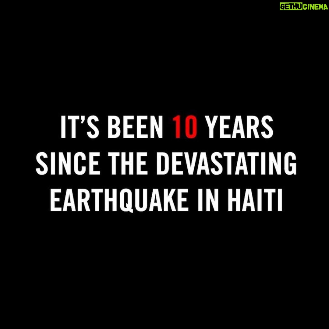 Adriana Lima Instagram - #Repost @kennethcolereal ・・・ It marks 10 years since the catastrophic earthquake in Haiti. Having been there several times since and seeing all they have rebuilt, and all that remains to do, I remain no less passionate about this. — As we continue to work towards making as great an impact as we can, we'd appreciate your help to support the St. Luke Foundation (@stlukehaiti) to help Haitian led programs in health care, education, economic development, and community outreach. — If there are 10 people who you think could help spread the message and support, please share this post with them.. “Although alone we may not change the world, we hope to be an accessory." — KC To donate, click visit kcole.com/37Thaqj
