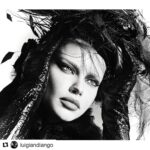 Adriana Lima Instagram - #Repost @luigiandiango ♥️ 1st picture for a very special project ( coming soon ) @luigiandiango @luigimurenu @michael_philouze @erinparsonsmakeup