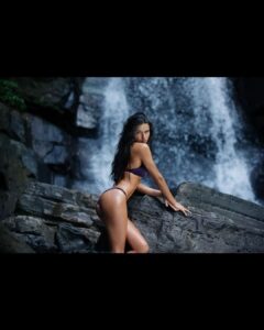 Adriana Lima Instagram - 💦Summer vibes 💦 📸 @jeromeduran 🍒