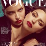 Adriana Lima Instagram - ✨ When women come together, and empower each other.. magic happens❤💪🏼 Sisterhood and synergy on the cover of @voguespain with my sister @irinashayk 💋 Thank u my amazing friends @luigiandiango for capturing and empowering us that day... @voguespain @irinashayk Photographers: @luigiandiango Stylist: @juancebrian Make up: @georgisandev Hair: @luigimurenu Manicurist: @ashlie_johnson Production: @viewfindersnyla #vogueagosto