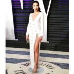 Adriana Lima Instagram - ✨Dream night at Vanity Fair✨ hair @anthonycristianosalon makeup @patrickta style @erinwalshnyc dress @ralphandrusso ✨