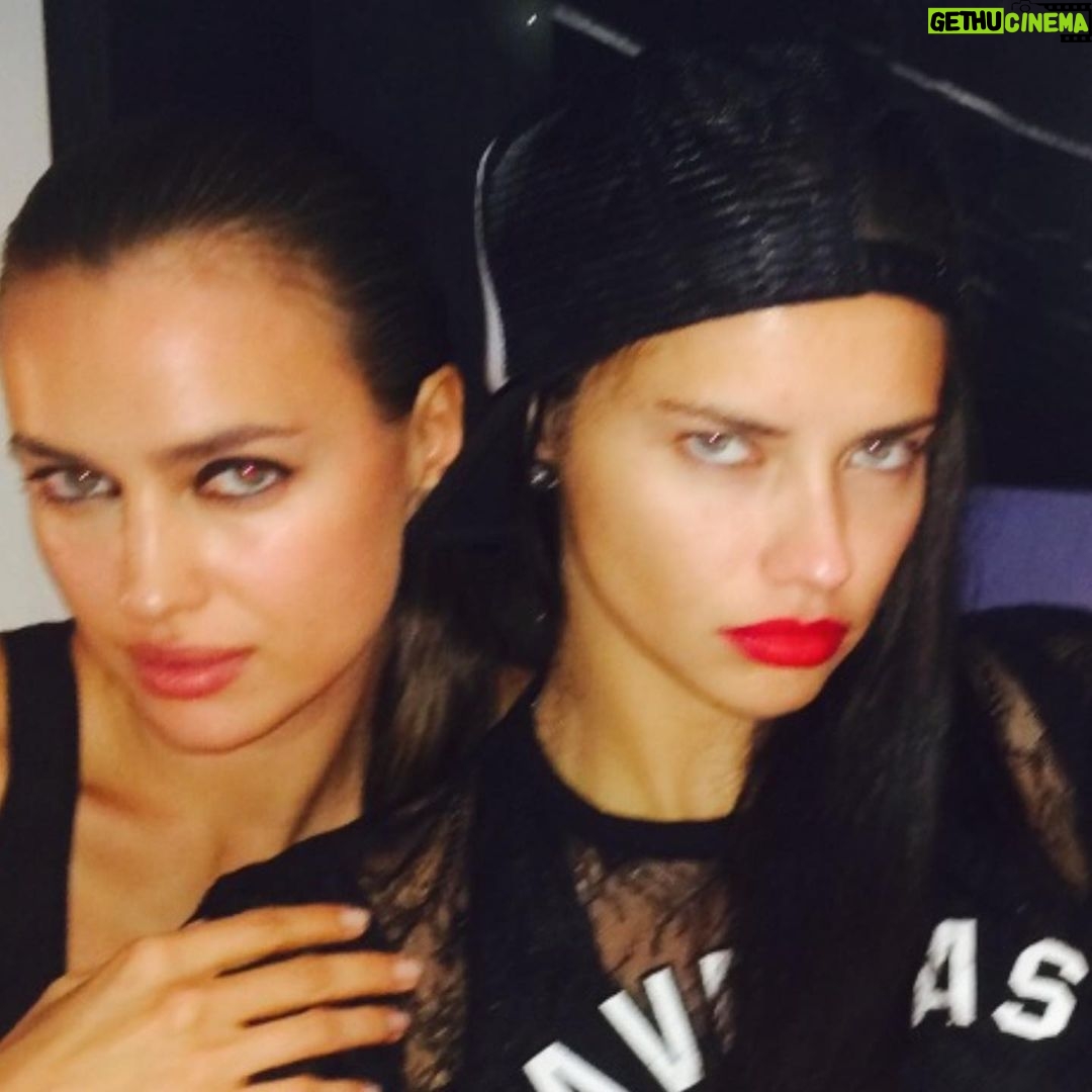 Adriana Lima Instagram - ✨#tbt The gang that time we where celebrating our birthday together in Paris @luigiandiango @patmcgrathreal @irinashayk ✨Love you guys ✨