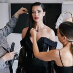 Adriana Lima Instagram - ✨Behind the scenes @Amfar ✨📸 @andrewdaystudio hair @daniellepriano makeup @naokoscintu style @erinwalshnyc 💋 @chopard ✨