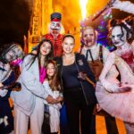 Adriana Lima Instagram – 🧟‍♀️Thank you @unistudios for hosting my family in our first time ever on @horrornights #UniversalHNN🧟‍♀️ Universal Studios, Los Angeles, California