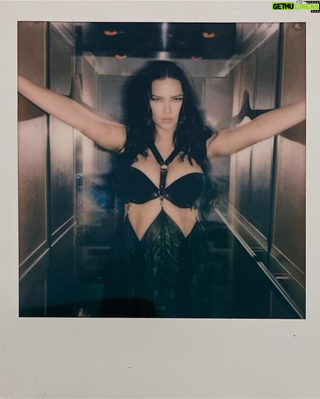 Adriana Lima Instagram - 💫 Last night @Chopard #ChopardLovesCinema #CannesFilmFestival Jewelry: @chopard Dress: @roberto_cavalli Shoes: @larroude Hair: @marcorsatelli Make Up: @PatrickTa Styling: @erinwalsh photo @frederic.monceau