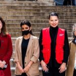 Adriana Lima Instagram - "Education is the right of every child for a brighter future. Today, I am with @EducationAboveAll_eaa to witness the effect of the 2020 Beirut explosion that destroyed schools and threatened the ability of over 85,000 students to access education. EAA and its partners have been helping students by rehabilitating schools and learning spaces, and providing more than 2000 scholarships to refugees and Lebanese students alike through support provided by @Qatar_Fund." @Educationaboveall_eaa, @UNESCO_Beirut, @AUB_Lebanon @Sparkorg Photo: @ammarparis Beirut, Lebanon