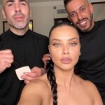 Adriana Lima Instagram - ✨ #TEAMLIMA GLAM for @missuniverse preliminares @sagidahary @naorappel ✨