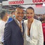 Adriana Lima Instagram - ✨Thank you Doha✨ Grateful to @kirkmyersfitness @dogpound for introducing me to Qatar and making me fall in love at sight ✨. obrigada @cafu2 suit: @ratandboa
