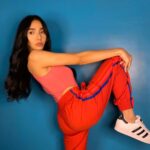 Adrianna So Instagram - Love the versatility of adicolor and superstars - you can mix and match it with different pieces of apparel! 🌈 Get yours now at #adidasph Viber store! #Superstar @adidasoriginals @adidasph