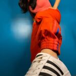 Adrianna So Instagram - Love the versatility of adicolor and superstars - you can mix and match it with different pieces of apparel! 🌈 Get yours now at #adidasph Viber store! #Superstar @adidasoriginals @adidasph