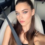 Afra Saraçoğlu Instagram – #tb @cananhzl ‘ın unique makyajı 😊🌸💜