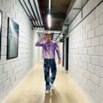 Agustín Bernasconi Instagram - Show time ⚡️⚡️ Styling by: @martinceballoswear Movistar Arena Argentina