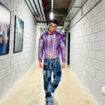 Agustín Bernasconi Instagram - Show time ⚡️⚡️ Styling by: @martinceballoswear Movistar Arena Argentina