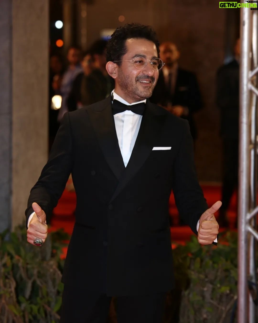 Ahmad Helmy Instagram - من حفل دير جيست Styled by: @maigalal Outfit: @orangesquarecairo Thank u @hatemhhafez Photo by @yasserelmogy