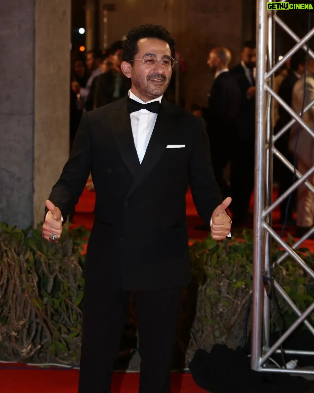 Ahmad Helmy Instagram - من حفل دير جيست Styled by: @maigalal Outfit: @orangesquarecairo Thank u @hatemhhafez Photo by @yasserelmogy