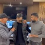 Ahmed El Sakka Instagram - النهارده الصبح في الاستديو عند أخويا و صديقي تامر حسني أنا و محمد سامي ، سمعنا أجمل تتر يا رب يعجبكم زي ما عجبنا ، مش غريبه عليك يا تيمو @tamerhosny @directormohamedsami