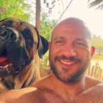 Ahmed Mekky Instagram - #AhmedMekky #elkebeer #pets #goodmorning #morning #smile #dogsofinstagram #dogs #smile #happiness #bestfriend #manbestfriend #mastiff #bandog #peace #innerpeace