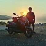Ahmet Uğur Say Instagram - Yol. Gün. Göl. 🏍️🌞🌅 @ezgi_zuleyha_say 🎈