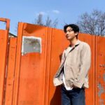 Ahn Hyo-seop Instagram - hi spring🌱